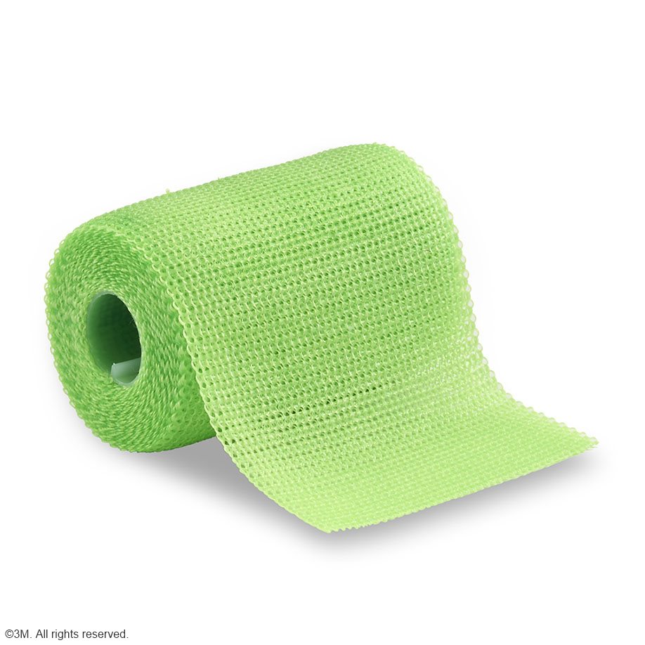 3M Scotchcast Plus-Binden neon-grün 7,6 cm x 3,6 m (10 Stck.)
