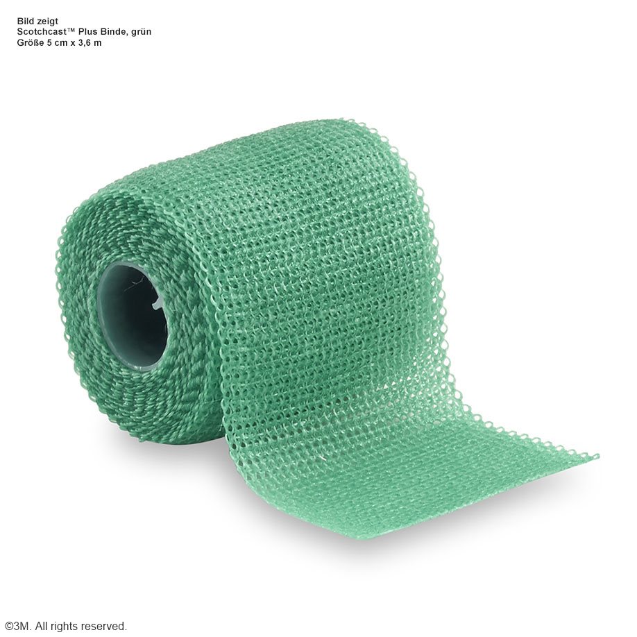 3M Scotchcast Plus-Binden grün 10,1 cm x 3,6 m (10 Stck.)