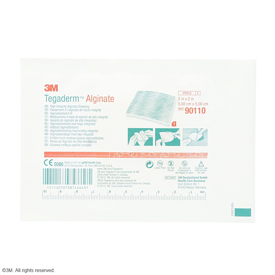 3M Tegaderm Alginate Calciumalginat- Kompressen 5 x 5 cm (10 Stck.)