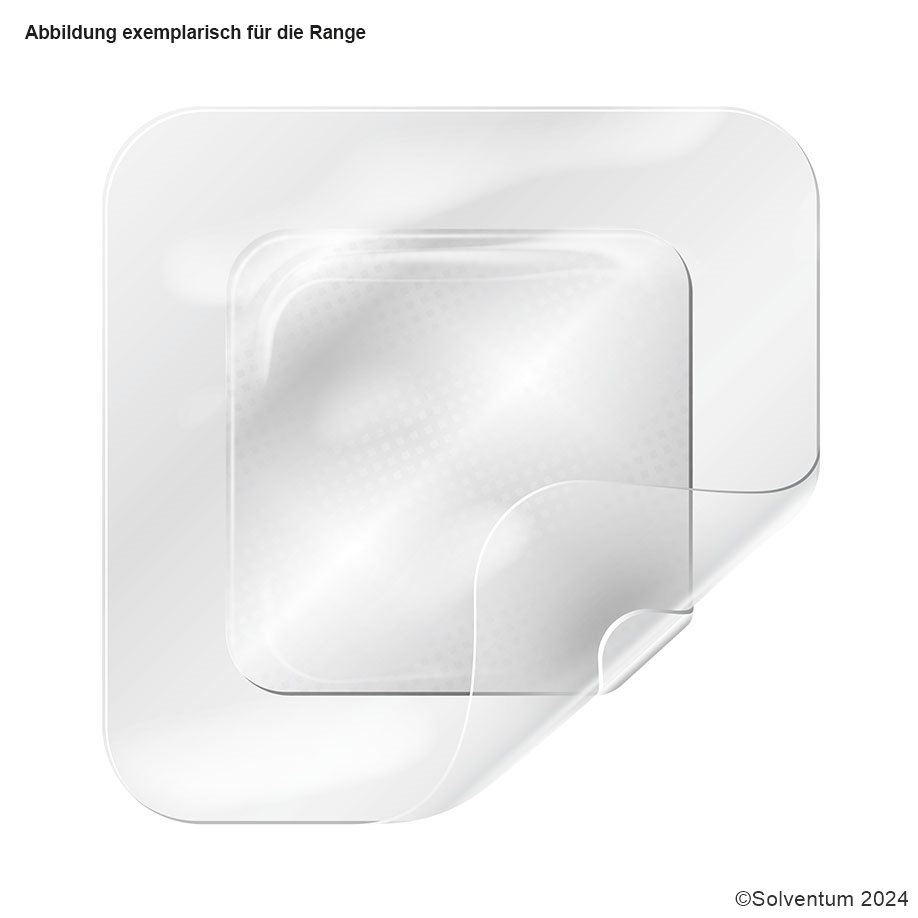 3M Kerralite Cool Border Hydrogelwundauflagen 11x11 cm (5 Stck.)