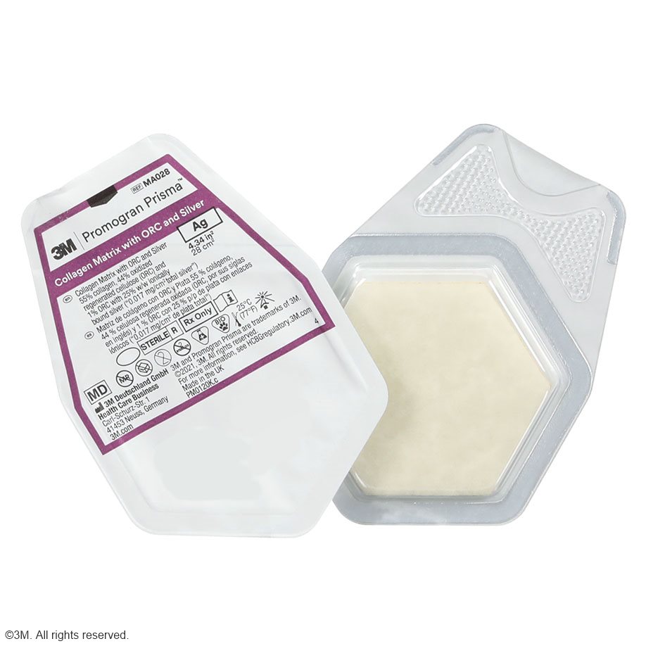 3M Promogran Prisma wundausgleichende Matrix 28 cm² (10 Stck.)