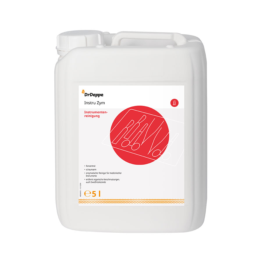 [U13446] Instru Zym 5 Ltr.  Instrumentenreiniger * nur für den professionellen Gebrauch *