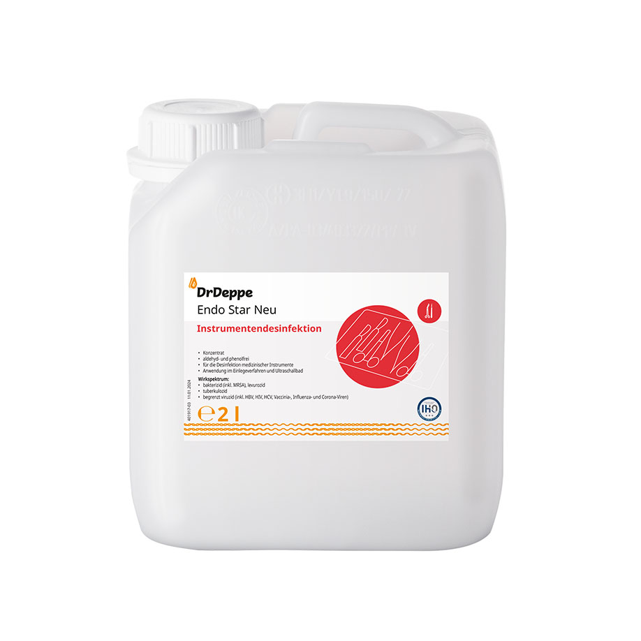 [U13456] Endo Star Neu 2 Ltr. Instrumentendesinfektionsmittel * nur für den professionellen Gebrauch *