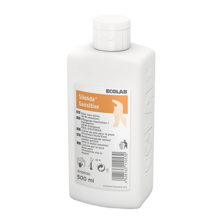 Silonda sensitive 500 ml Spenderflasche, Hautlotion * nur für den professionellen Gebrauch *