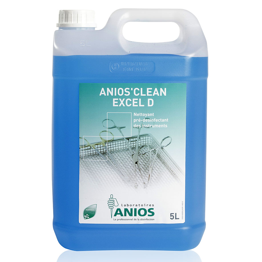 ANIOS’CLEAN EXCEL D 5 L, manuelle Instrumentenreinigung und -desinfektion * nur für den professionellen Gebrauch *