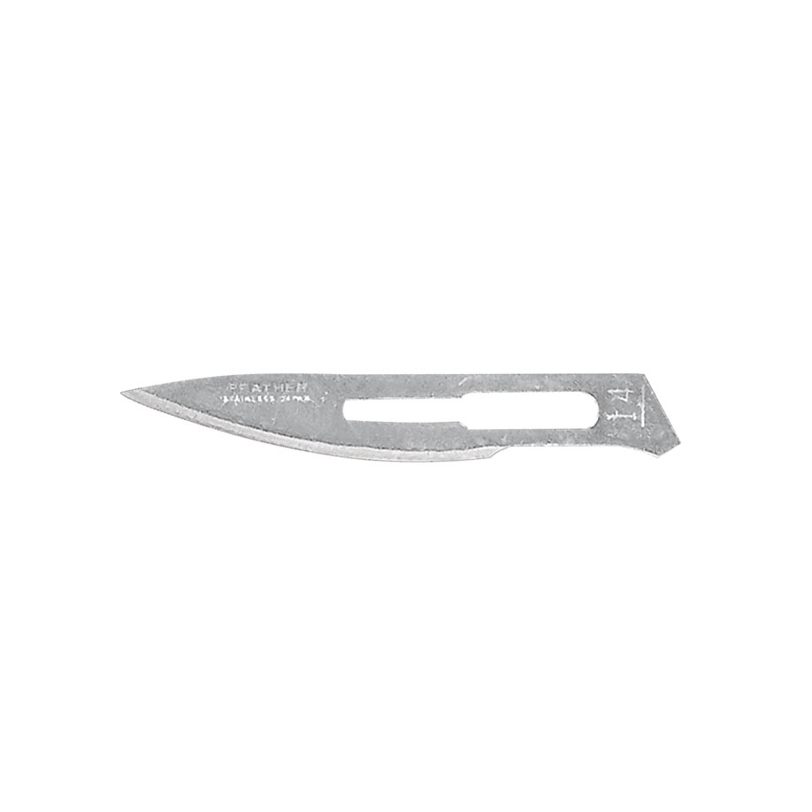 Einmal-Skalpellklingen FEATHER Fig. 14 steril (100 Stck.)