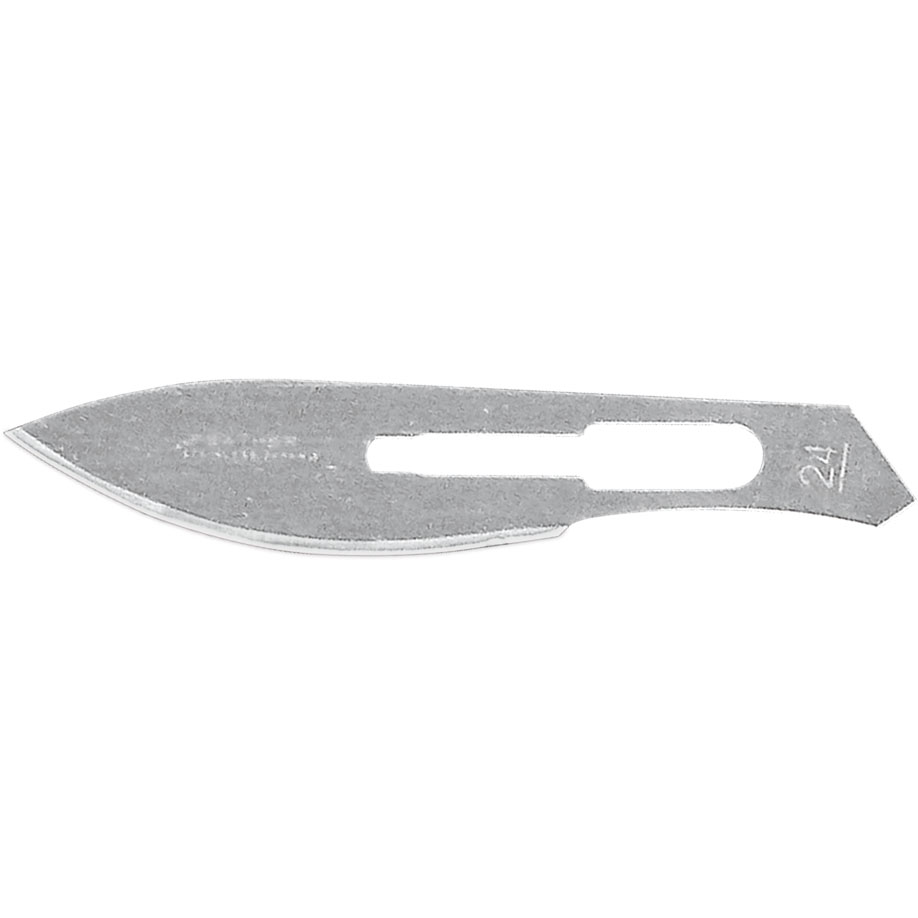 Einmal-Skalpellklingen FEATHER Fig. 24 steril (100 Stck.)