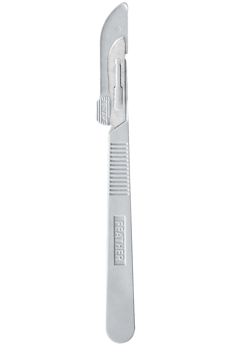 [U13863] Einmal-Skalpelle FEATHER Fig. 20 lang (20 Stck.)