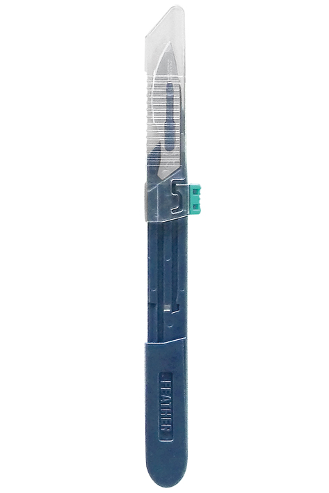 Sicherheits-Einmal-Skalpelle FEATHER Safeshield Fig. 23 steril (10 Stck.)