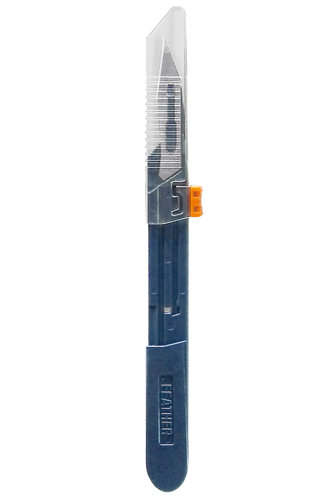 Sicherheits-Einmal-Skalpelle FEATHER Safeshield Fig. 25 steril (10 Stck.)
