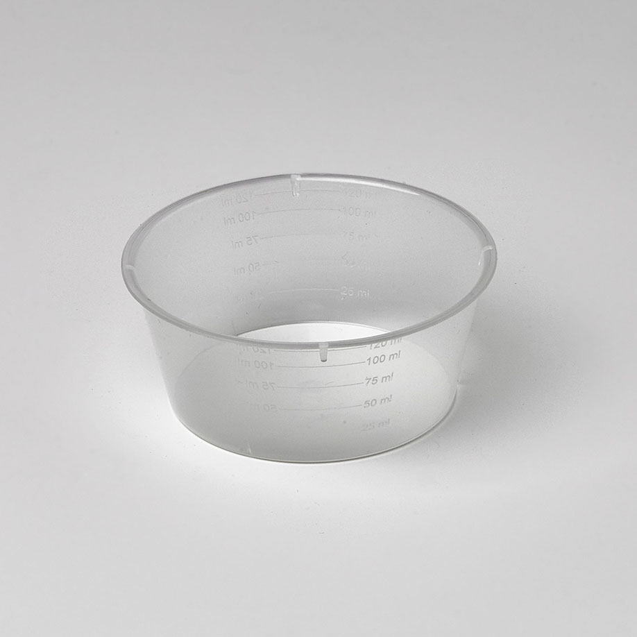 [U13986] Einmal-Kunststoffschale transparent steril, 120 ml