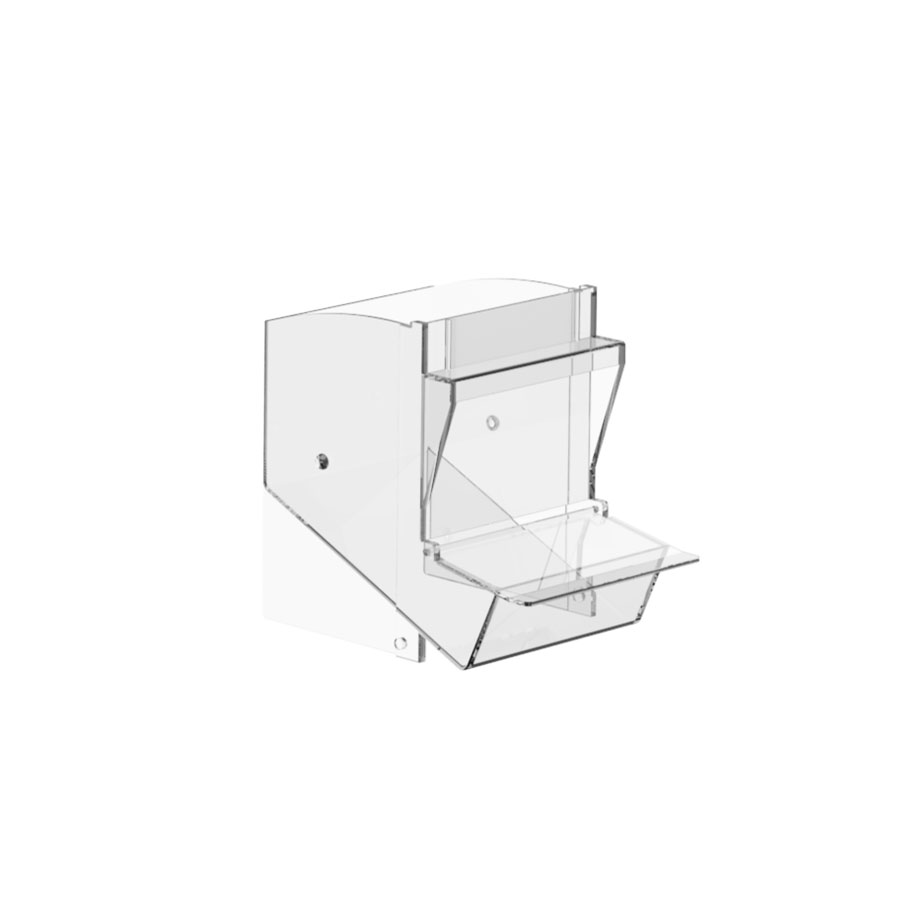 [U14092] Einzelschütte klein, inkl. Staubschutzdeckel
