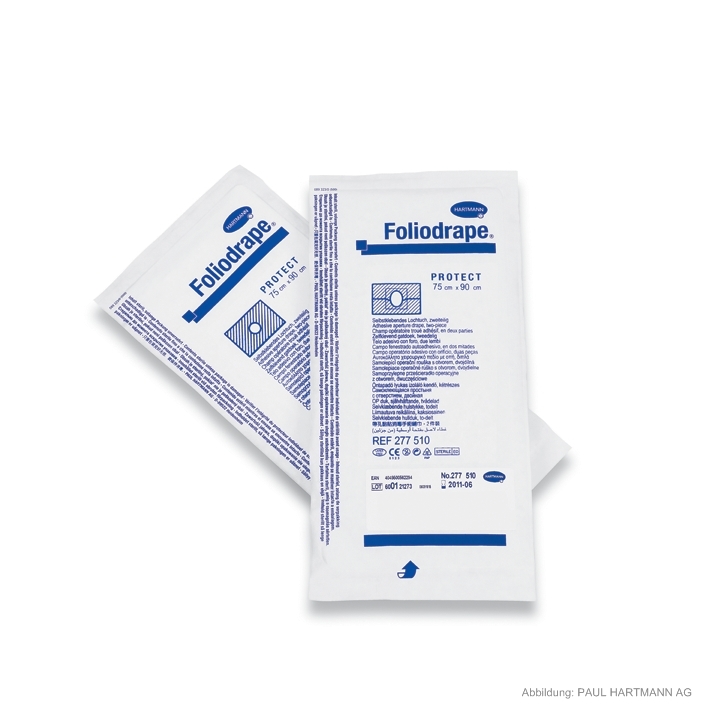 Foliodrape Protect Lochtücher steril 2lagig 75 x 90 cm (40 Stck.)