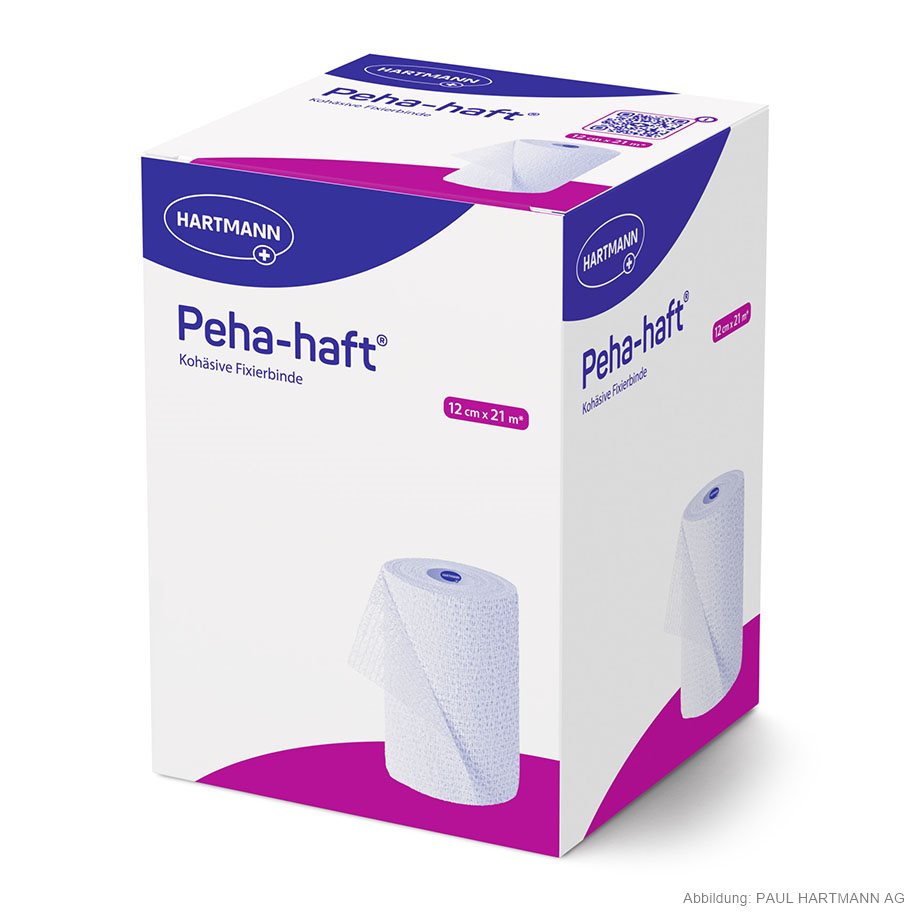 Peha-haft Fixierbinde 21 m x 12 cm, einzeln verpackt