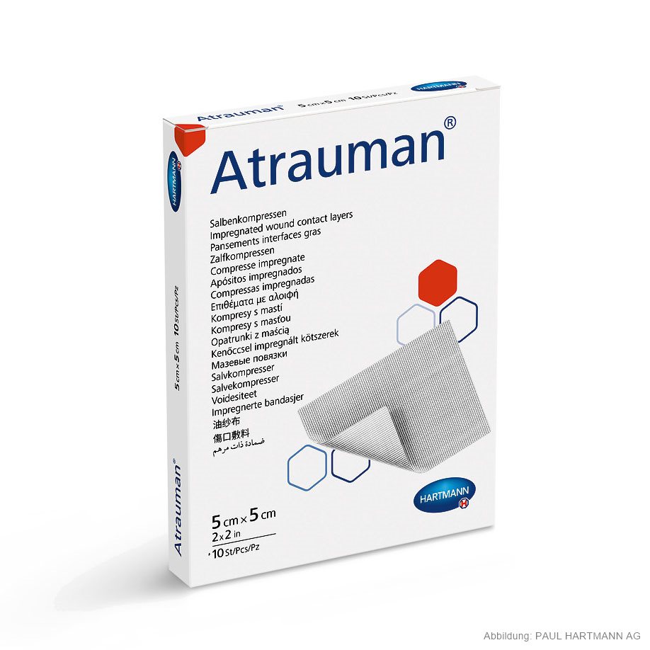 Atrauman Salbenkompressen steril 5 x 5 cm (10 Stck.)