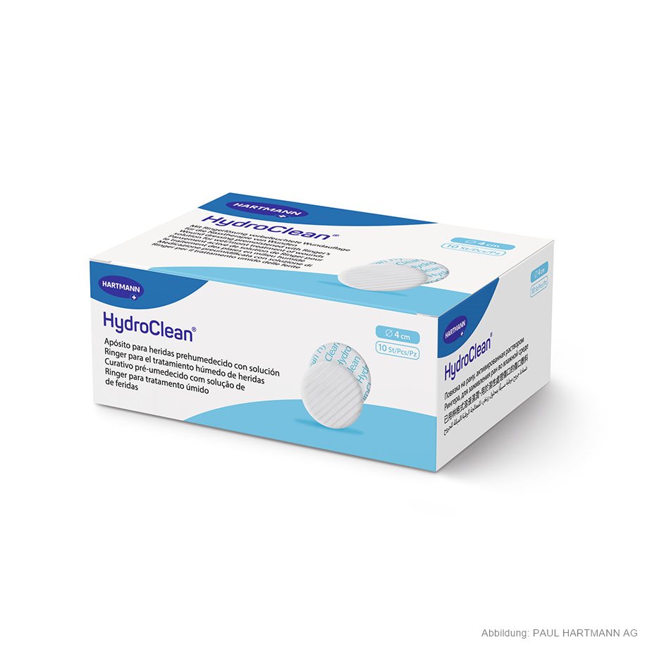 HydroClean Wundkissen, steril Ø 4 cm (10 Stck.)