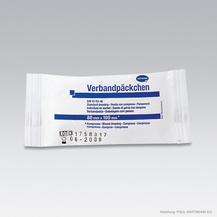 HARTMANN Verbandpäckchen steril, DIN 13151, Gr. K