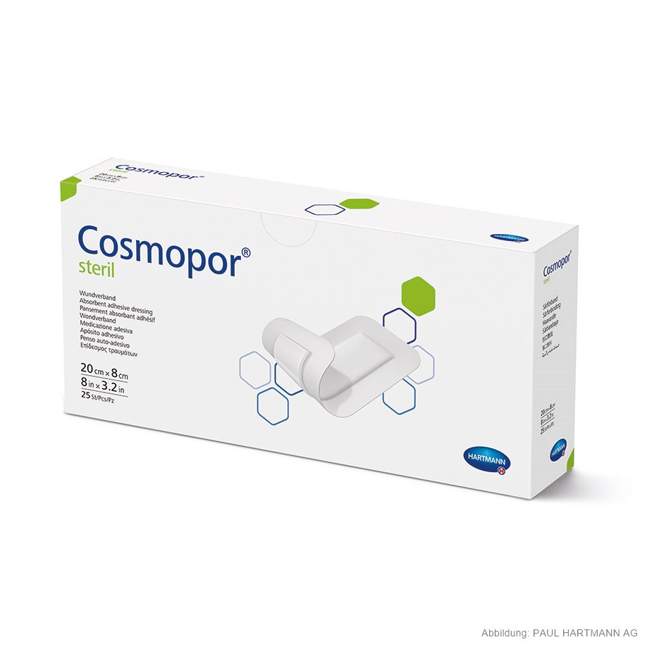 [U14636] Cosmopor Steril Wundverband 20 x 8 cm (25 Stck.)