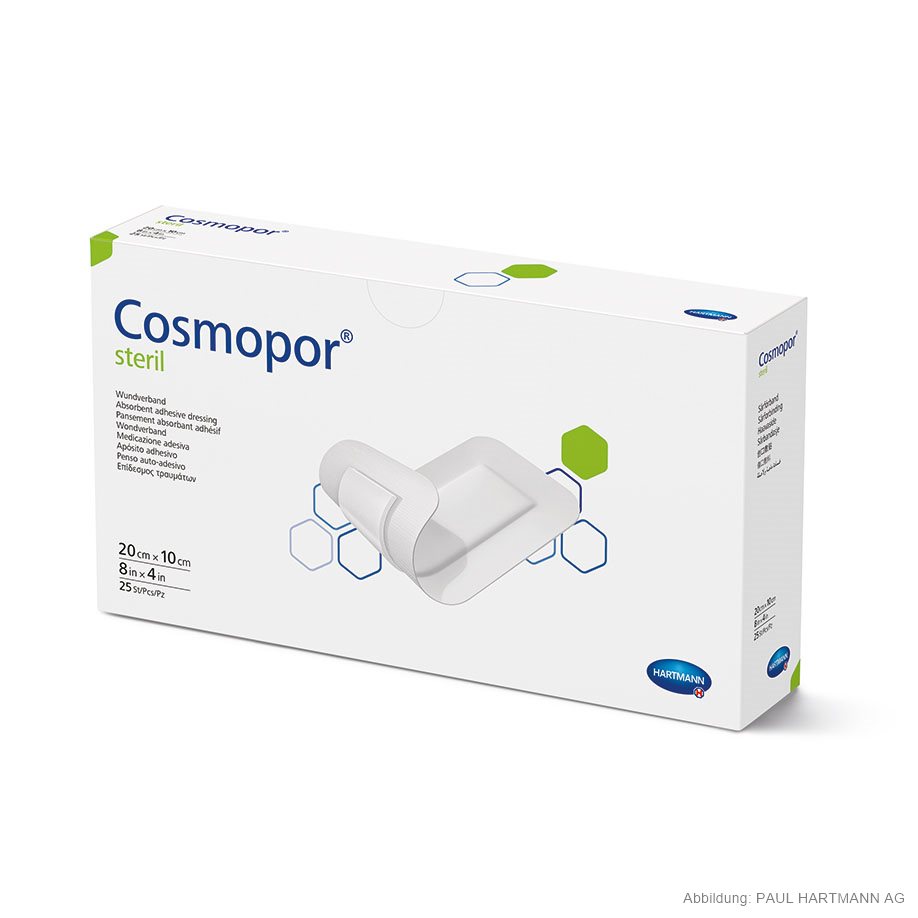 [U14637] Cosmopor Steril Wundverband 20 x 10 cm (25 Stck.)