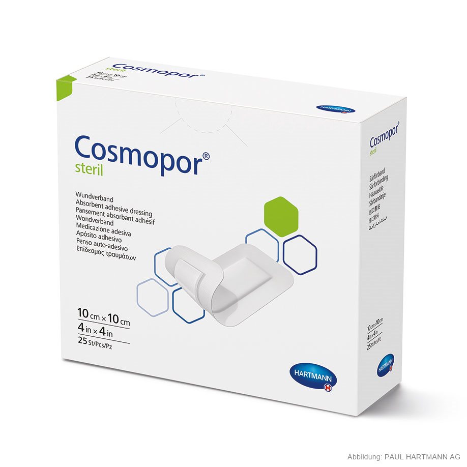 [U14643] Cosmopor Steril Wundverband 10 x 10 cm (25 Stck.)
