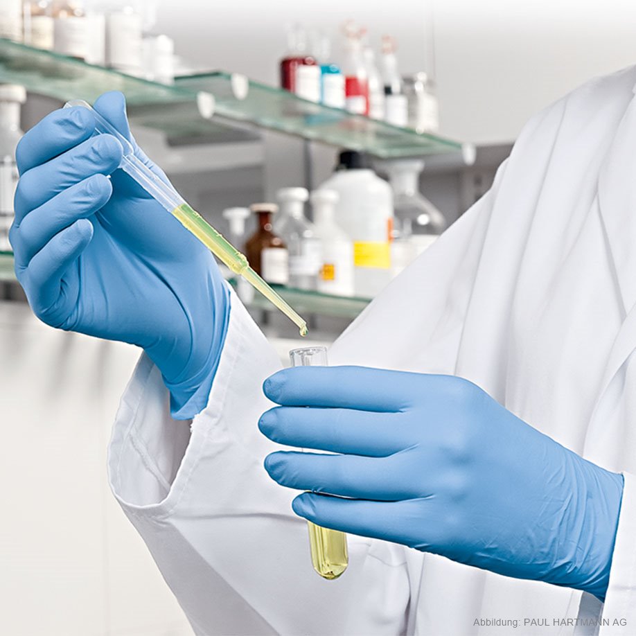 [U14854] Peha-soft Nitrile Sterile, U.-Handschuhe XL puderfrei (50 Paar)