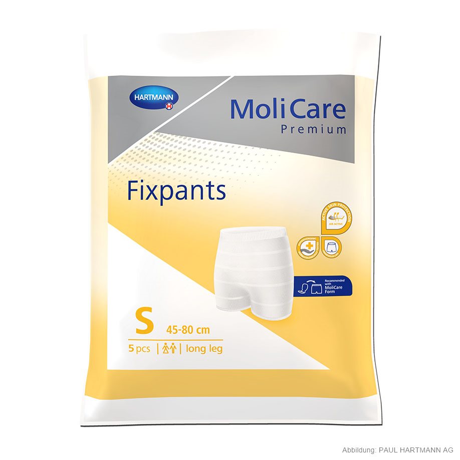 [U14938] MoliCare Premium Fixpants long leg Fixierhosen Gr. S (5 Stck.)