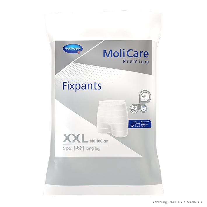 [U14942] MoliCare Premium Fixpants long leg Fixierhosen Gr. XXL (5 Stck.)