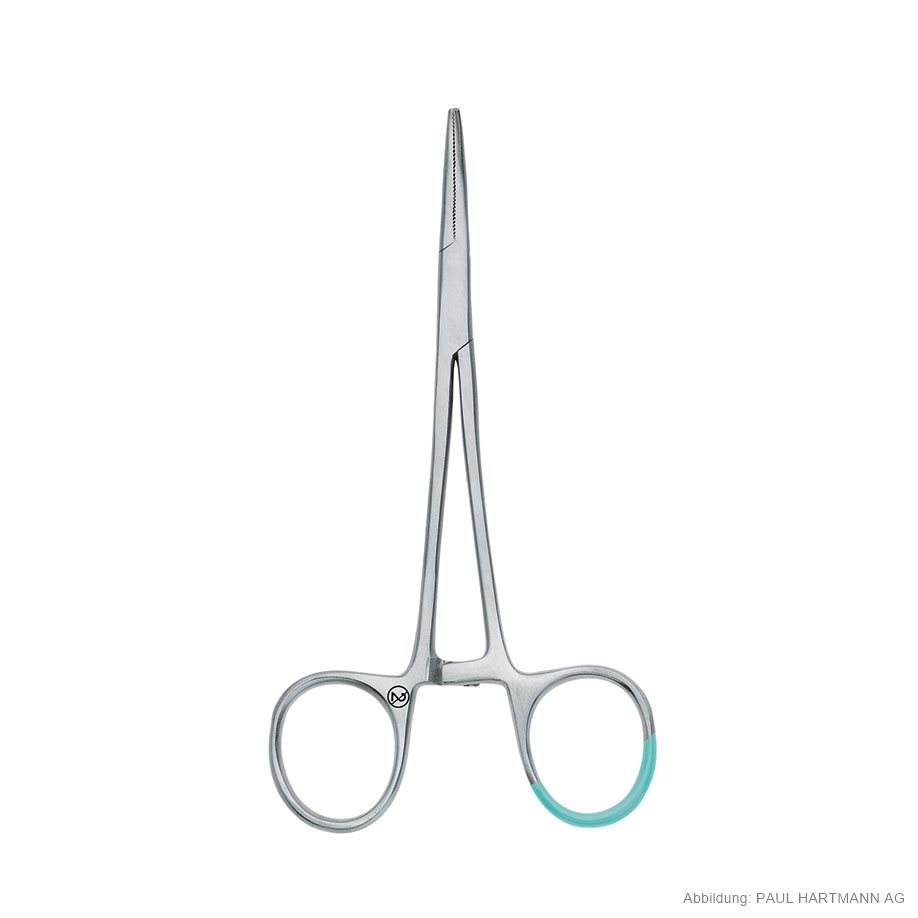 Peha-instrument Mosquitoklemmen Halsted anatomisch, gebogen 12,5 cm (25 Stck.) steril, zum Einmalgebrauch
