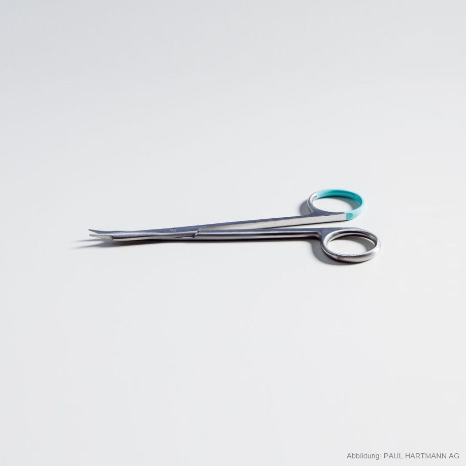[U14998] Peha-instrument feine Präparierscheren gebogen, 14,5 cm (20 Stck.) steril, zum Einmalgebrauch