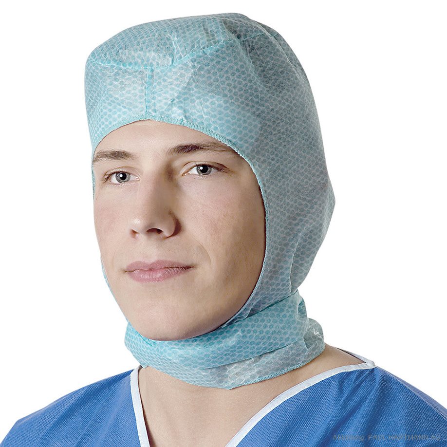 [U15023] Foliodress cap Comfort Astro Plus aqua OP-Hauben (100 Stck.)
