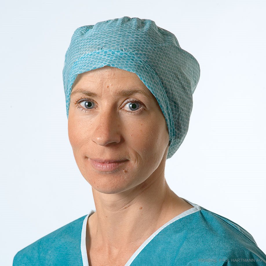 [U15024] Foliodress cap Comfort Apart aqua OP-Hauben (100 Stck.)
