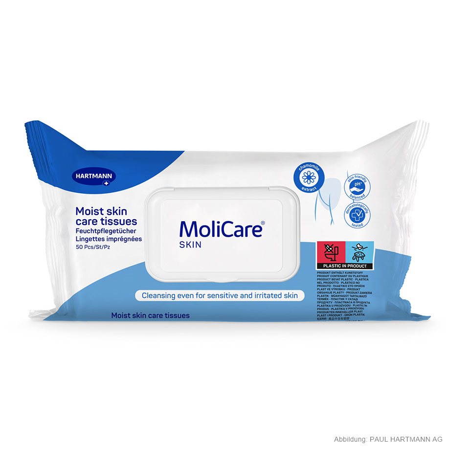 MoliCare Skin Feuchtpflegetücher (50 Stck.)