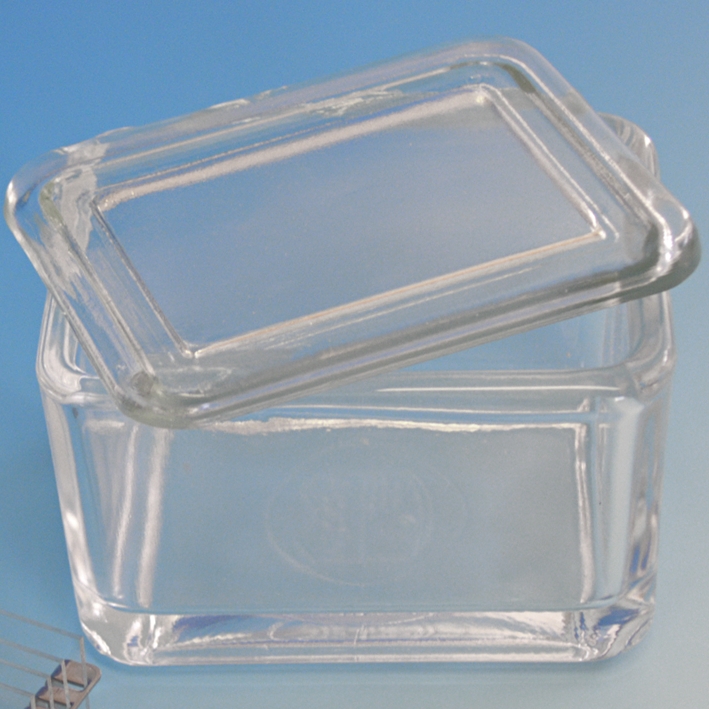 [U15143] Glaskasten mit Deckel allein 9 x 7 x 6,5 cm