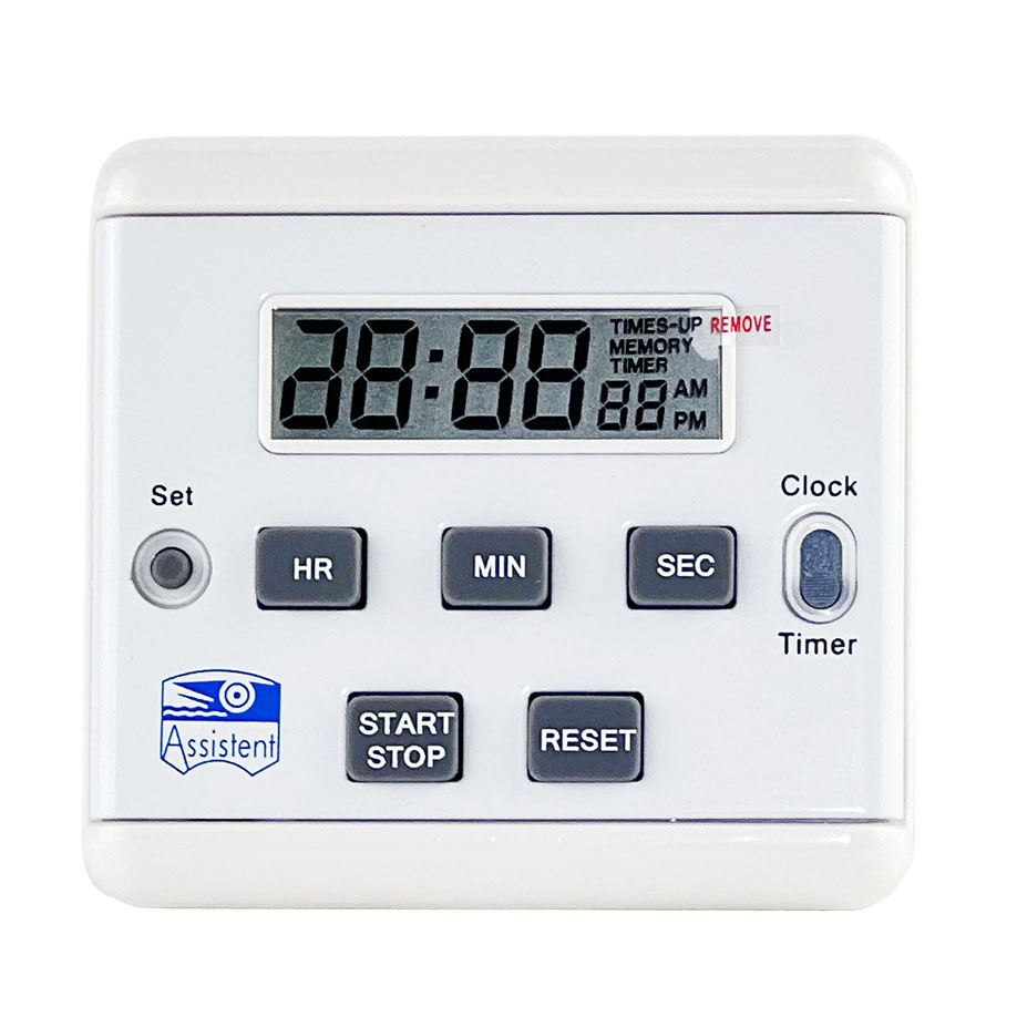 [U15185] Digital-Kurzzeitmesser mit Stoppuhr und Uhr