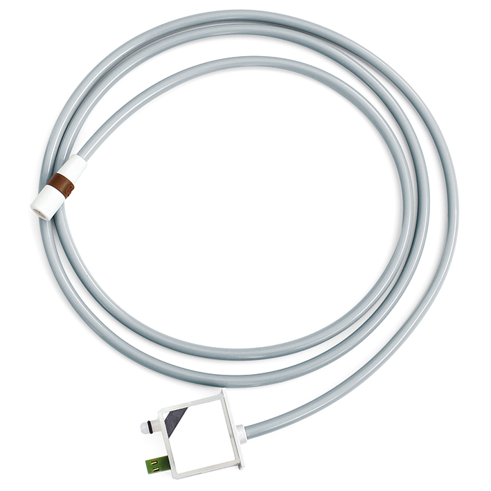 [U15332] KISS Elektrodenleitung, EKG, C4, IEC, 127 cm