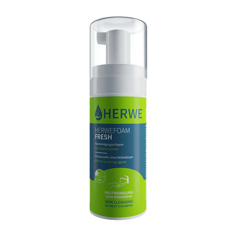 HERWEFOAM FRESH Hautreinigungsschaum 50 ml – 25 Flaschen