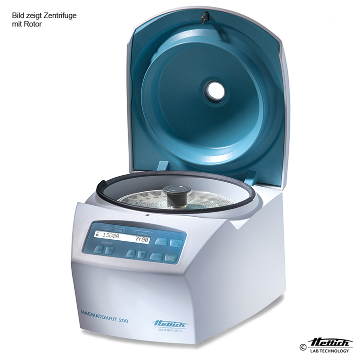 [U15404] HAEMATOKRIT 200 Zentrifuge 208-240 V, inkl. Rotor