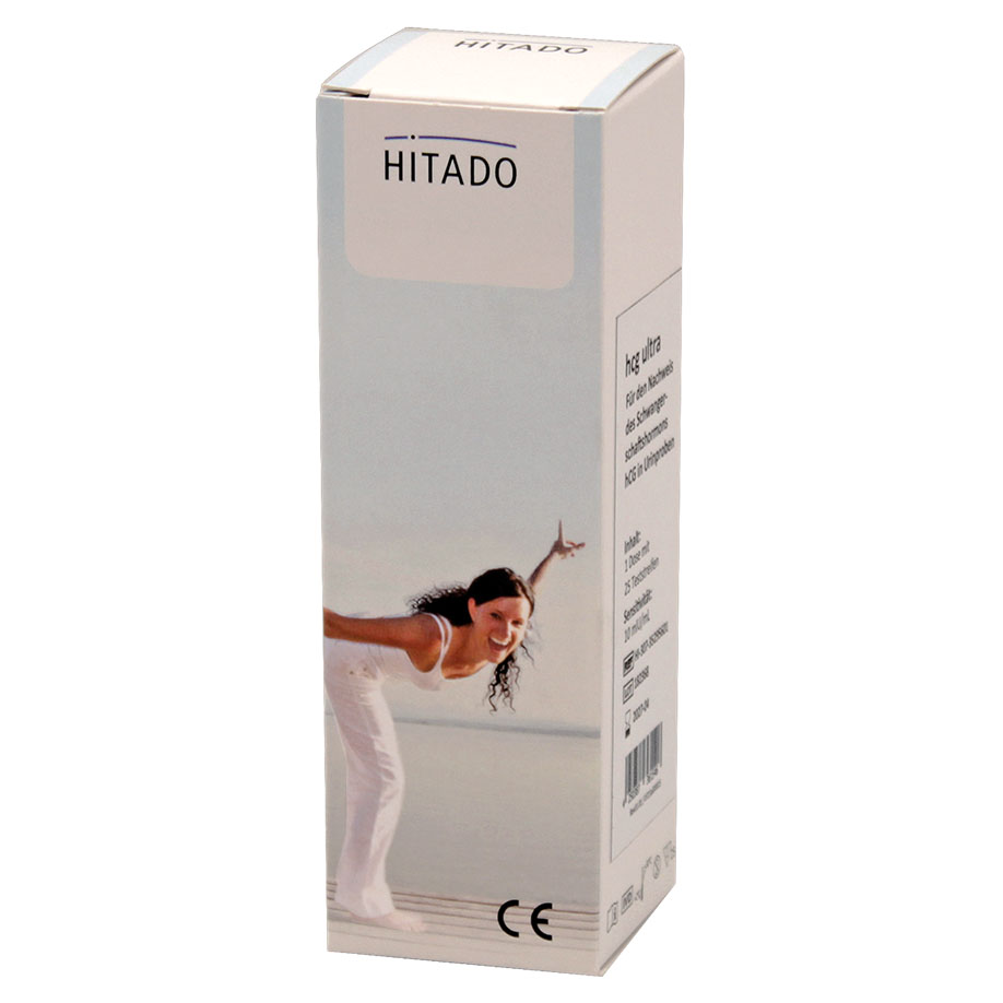 [U15431] HITADO hCG ultra Schwangerschaftstest (25 T.)