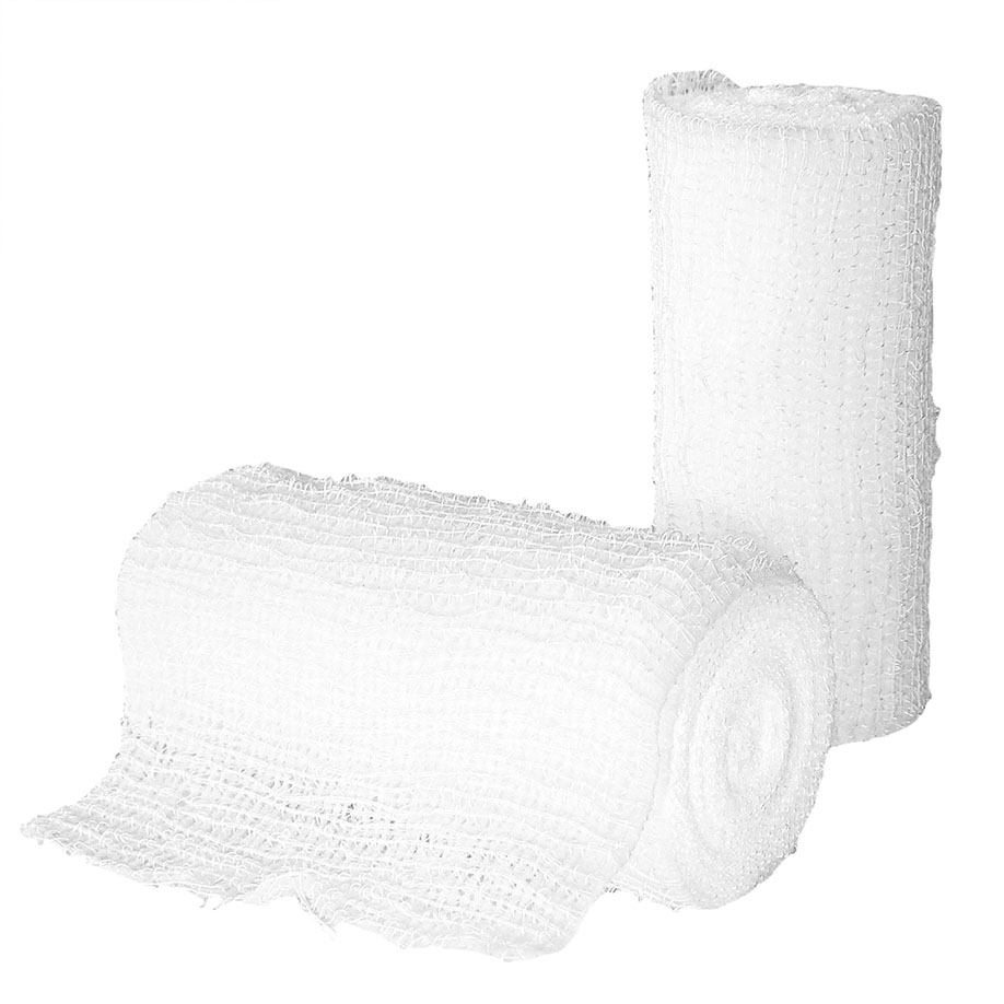 [U15492] YPSIFLEX elastische Mullbinden 4 m x 6 cm, 20-fädig, lose (20 Stck.) Klinikpackung