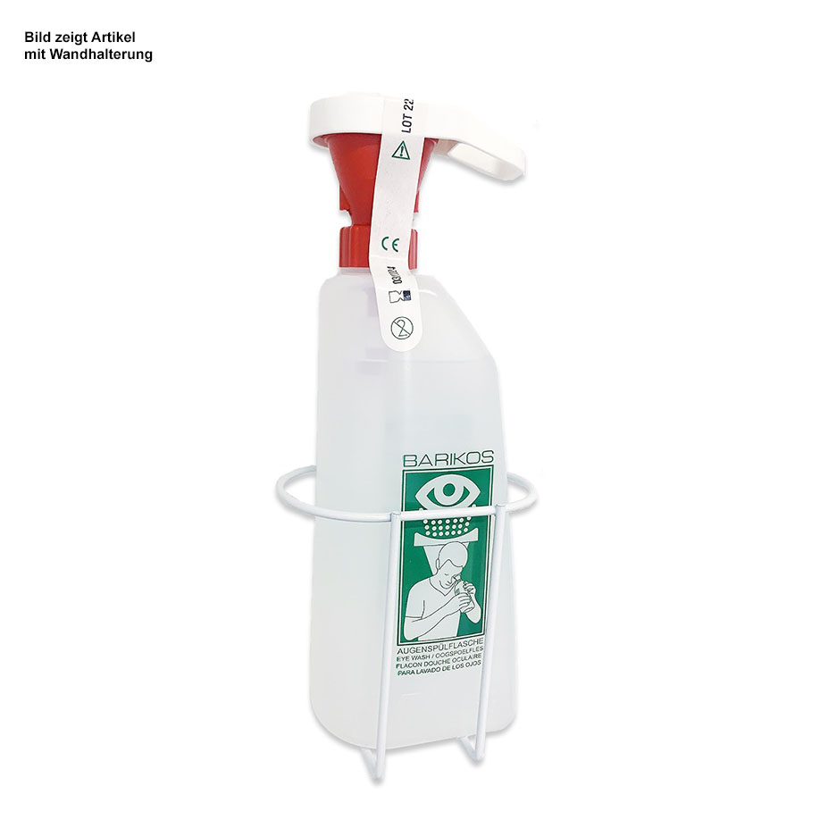 [U15556] Barikos Augenwaschflasche, gefüllt, 620 ml