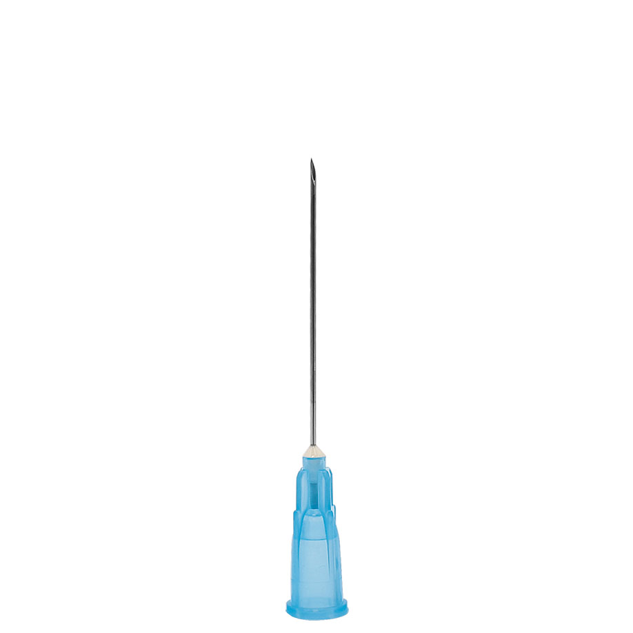 [U15615] Einmal-Kanülen Nr. 14 0,60 x 30 mm, blau (100 Stck.)