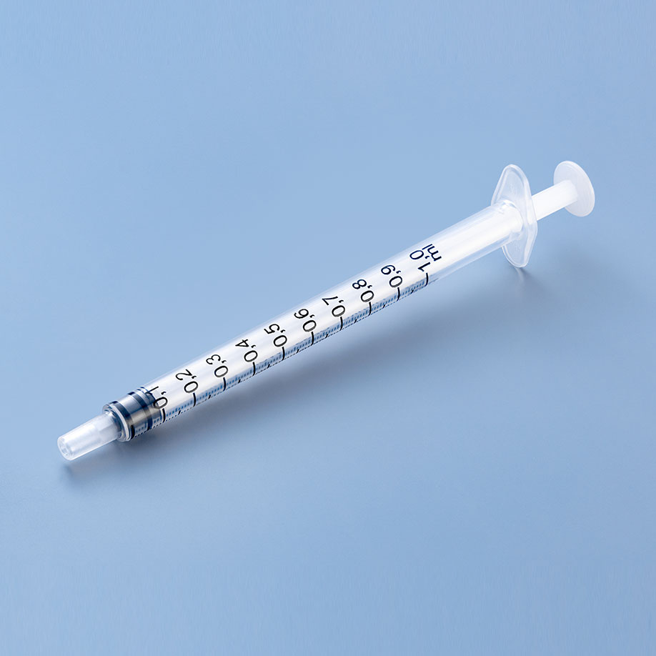 [U15652] HENKE-JECT eco Einmal-Tuberkulinspritzen 1 ml, Luer, 3-tlg., steril (100 Stck.)