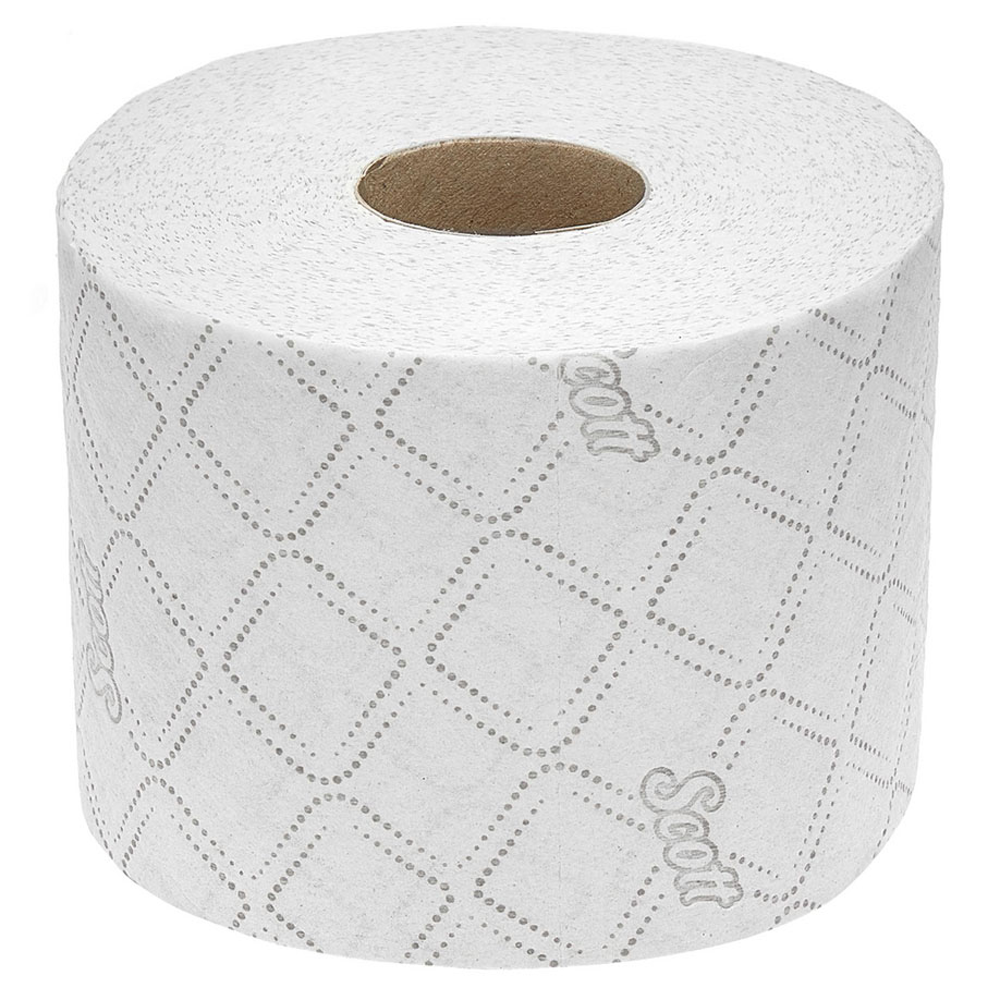 [U15881] SCOTT ESSENTIAL Toilettenpapierrollen 2-lagig, weiß, 9,3 x 12 cm (36 x 600 Bl.)