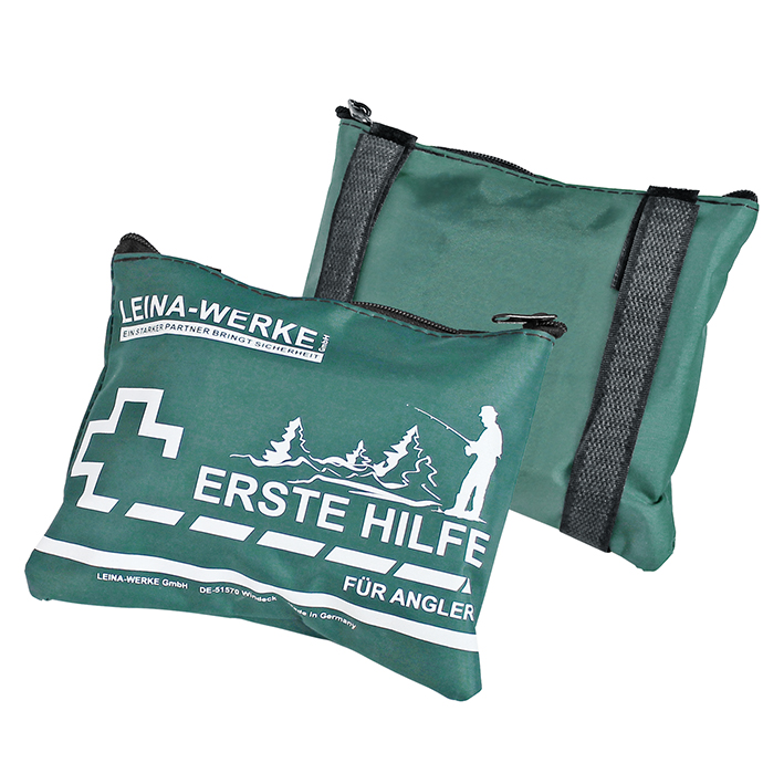 [U15977] Erste-Hilfe-Tasche Angler, grün