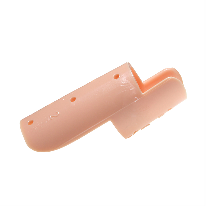 [U15992] Fingerschiene nach Stack für Knopflochfinger, hautfarben Gr. 2