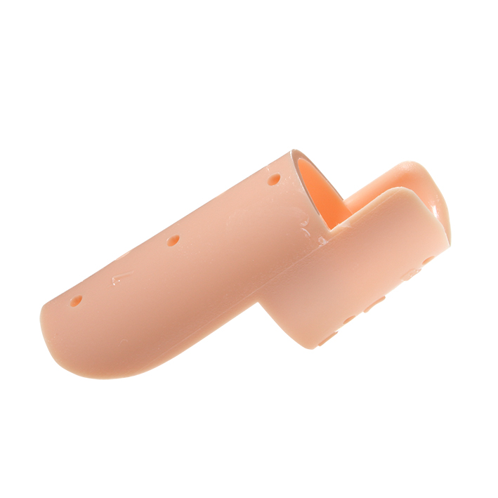 [U15995] Fingerschiene nach Stack für Knopflochfinger, hautfarben Gr. 4