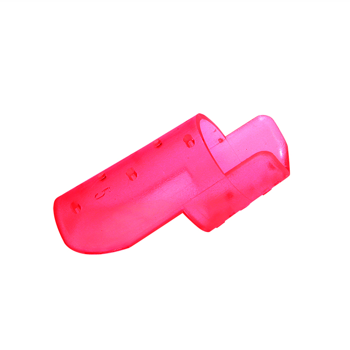 Fingerschiene nach Stack für Knopflochfinger, neon pink Gr. 5