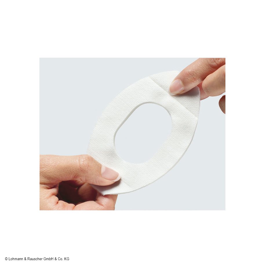 [U16127] Pro-ophta Lochkompressen steril, 7 x 10 cm (50 Stck.)
