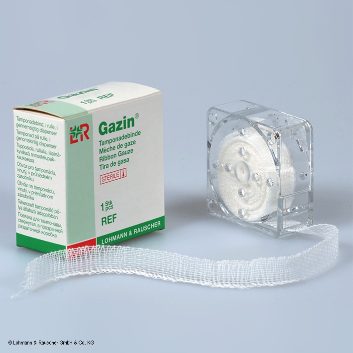 [U16147] Gazin Tamponadebinde steril, 5 m x 2 cm