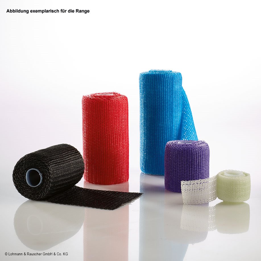 Cellacast Active schwarz 3,6 m x 5 cm synthetische Stützverbände (10 Stck.)